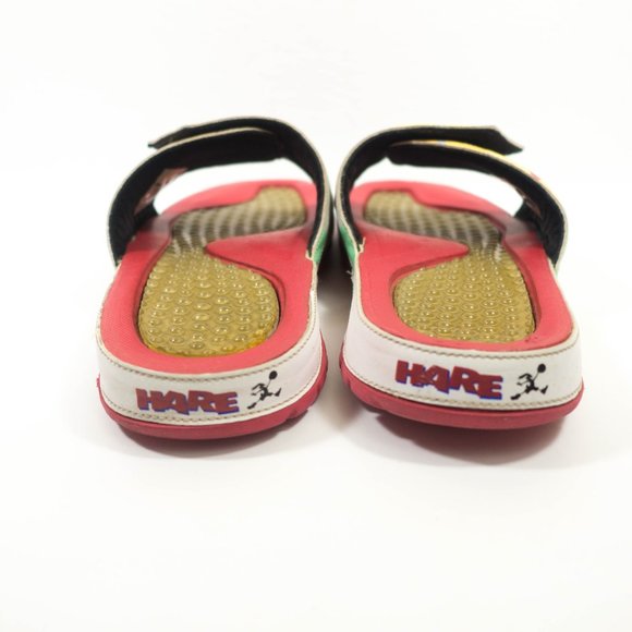 Nike Air Jordan Hydro VII 7 Retro Hare Space Jam Slide Sandals - Men's Size 9 - Picture 4 of 9